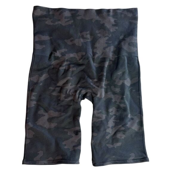 SPANX Camo Printed Seamless Biker Shorts Small NEW NWT - Picture 6 of 11